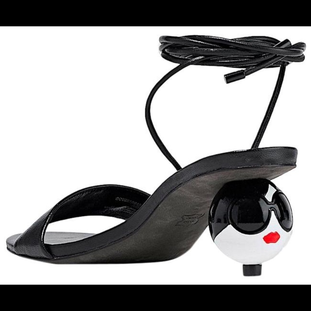 Alice + Olivia Coraline Ankle Tie Sandal